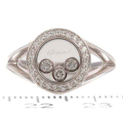 Chopard Happy Diamond 3P Ring - 2