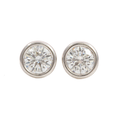 Tiffany & Co Diamond Stud Earrings