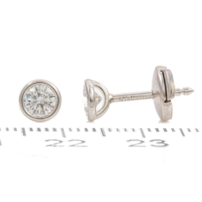 Tiffany & Co Diamond Stud Earrings - 5