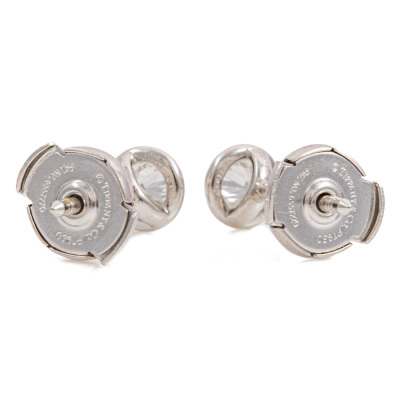 Tiffany & Co Diamond Stud Earrings - 6