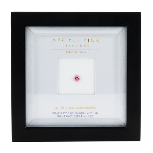 0.50ct 2PP Argyle Pink Diamond Tender 2020