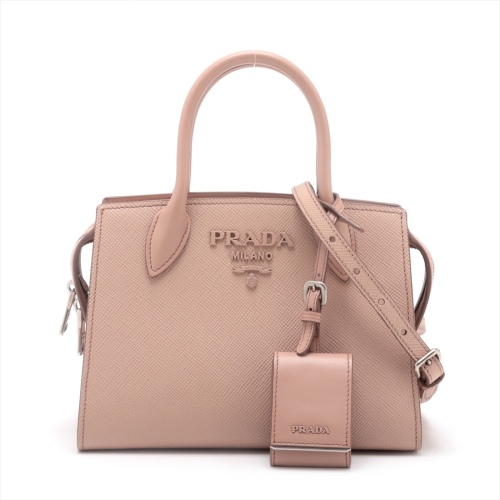 Prada Monochrome Top Handle Bag