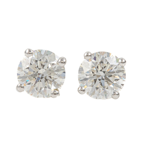 0.83ct Diamond Studs GIA D SI1