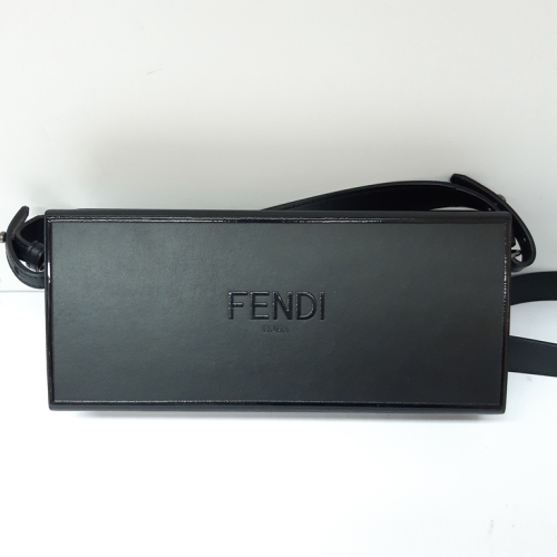 Fendi Black Horizontal Box Bag