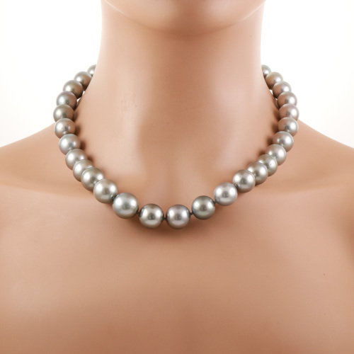 14.4 - 11.5mm Tahitian Pearl Necklace