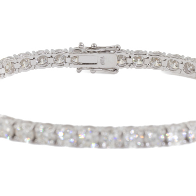 11.99ct Diamond Tennis Bracelet - 3