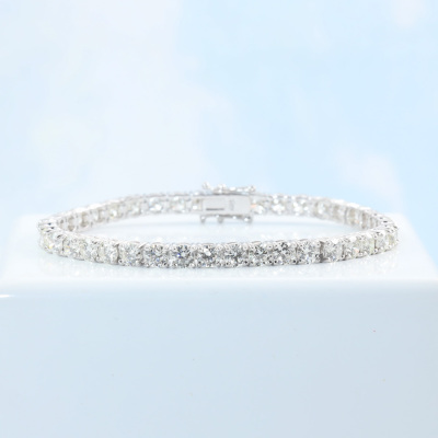 11.99ct Diamond Tennis Bracelet - 6