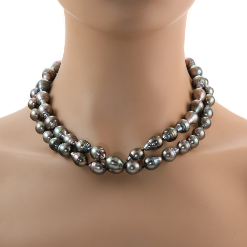 12.0-8.9mm Tahitian Pearl Necklace