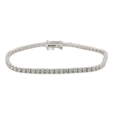 3.95ct Diamond Tennis Bracelet