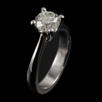 1.50ct Diamond Solitaire Ring GIA J SI2 - 6