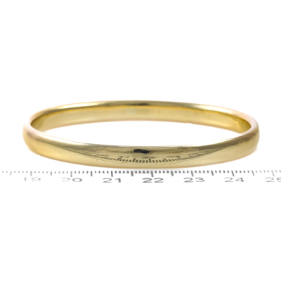 18ct Yellow Gold Bangle 40.0g - 2