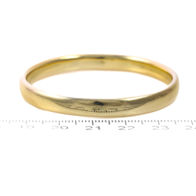 18ct Yellow Gold Bangle 40.0g - 3