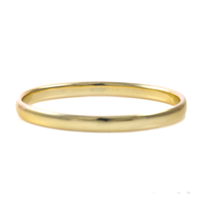 18ct Yellow Gold Bangle 40.0g - 5