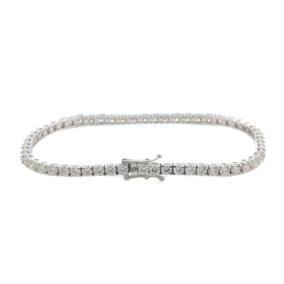 6.10ct Diamond Tennis Bracelet - 3