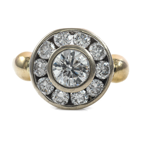 Diamond Halo Ring Totalling 2.00ct