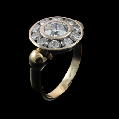 Diamond Halo Ring Totalling 2.00ct - 6