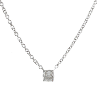 0.50ct Diamond Solitaire Pendant GIA E VVS1 - 5