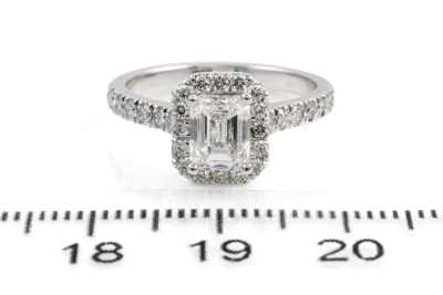 1.00ct Centre Diamond Ring GIA E SI1 - 2