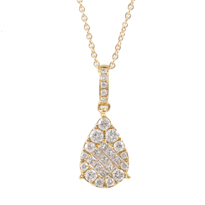 0.30ct Diamond Dress Pendant