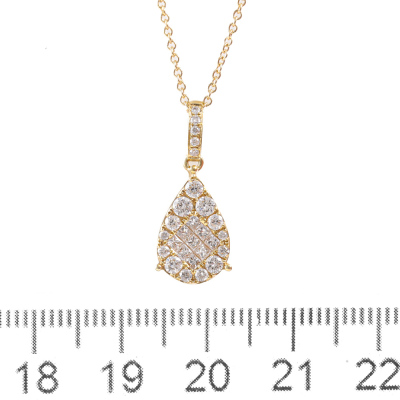 0.30ct Diamond Dress Pendant - 2