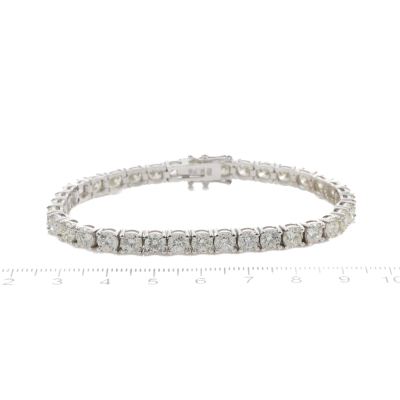 14.76ct Diamond Tennis Bracelet - 2