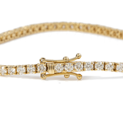 3.40ct Diamond Tennis Bracelet - 3