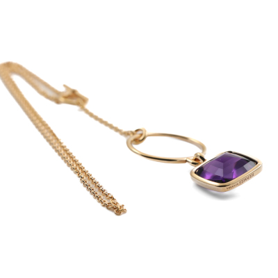 Hermes Amethyst Necklace - 6