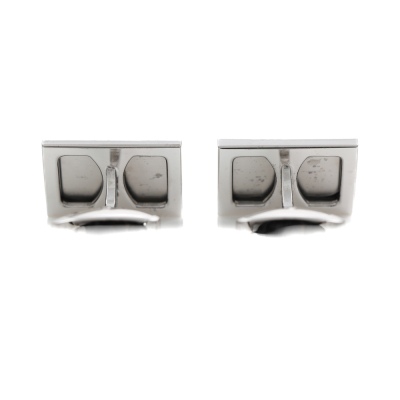 1.32ct Blue Sapphire & Diamond Cufflinks - 4