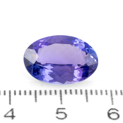 7.04 Loose Oval Tanzanite - 2