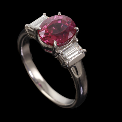 2.67ct Ruby and Diamond Ring - 6