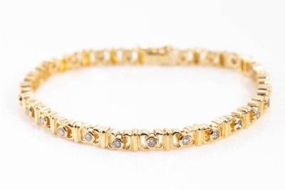 1.52ct Round Diamond Bracelet