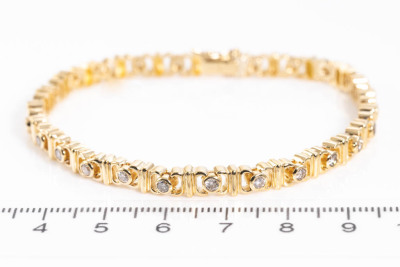 1.52ct Round Diamond Bracelet - 2