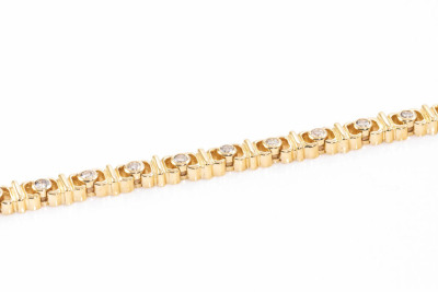 1.52ct Round Diamond Bracelet - 5