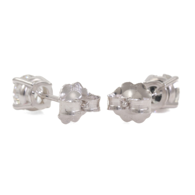 0.83ct Diamond Studs GIA D VVS1 - 6