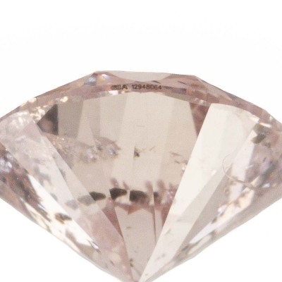 0.32ct Fancy Brownish Pink GIA P2 - 7