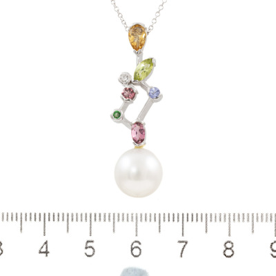 10.5mm South Sea Pearl Pendant - 2