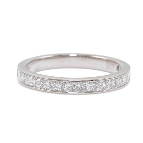 1.00ct Diamond Half Hoop Eternity Ring