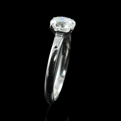 1.00ct Diamond Solitaire Ring - 5