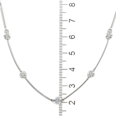 1.56ct Diamond Necklace - 4