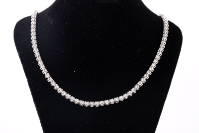 3.01ct Diamond Tennis Necklace