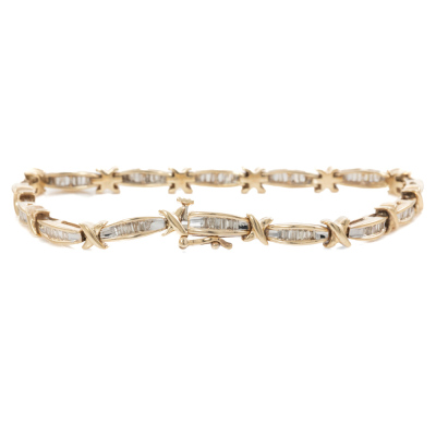 1.00ct Diamond Bracelet - 4