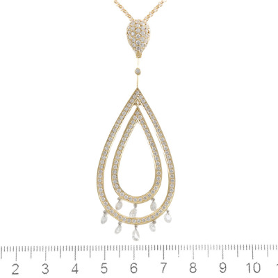 2.96ct Diamond Dress Pendant - 2