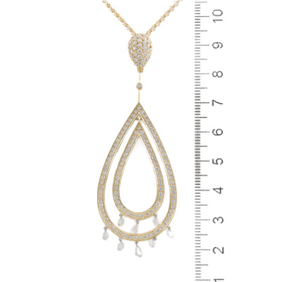 2.96ct Diamond Dress Pendant - 3