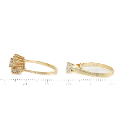 Set of Two Diamond Rings - 2