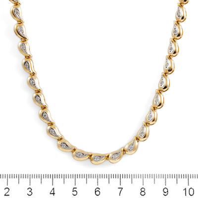 0.50ct Diamond Necklace 33.6g - 2