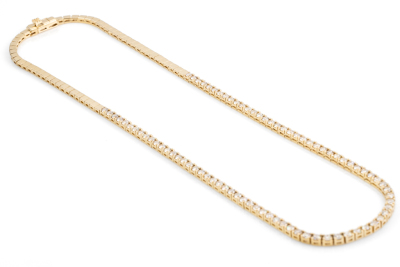 5.71ct Diamond Tennis Necklace - 6