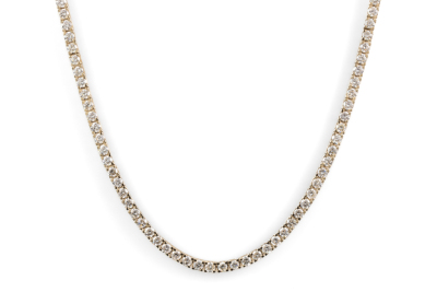 5.71ct Diamond Tennis Necklace - 7