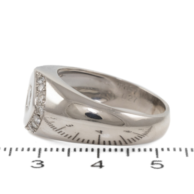 0.58ct Diamond Mens Ring - 3