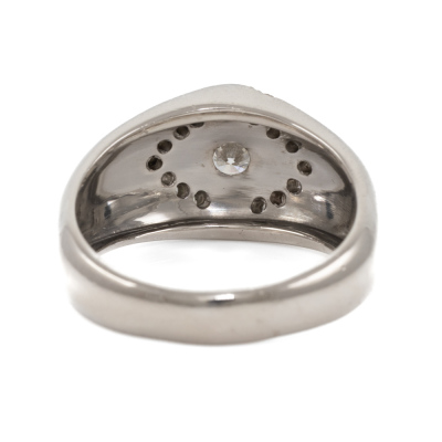 0.58ct Diamond Mens Ring - 4