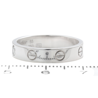 Cartier Love Wedding Band, 1 Diamond - 4